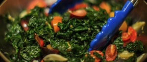 Kale Saute, Food for Life, Cooking for Long Life, Longevity Cookbook, Rebecca Katz Recipes, Womens'  Health Cookbook